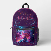 Personalisierter Klavier-Rucksack - Namen oder Tex