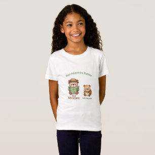 Personalisierter kleiner Abenteuerbär als Erinneru T-Shirt