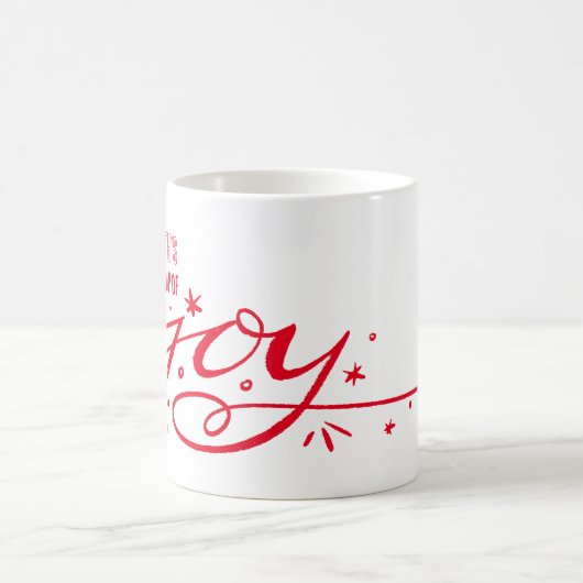 Personalisierter kleiner Cup der Joy Hand Letter T Kaffeetasse (Mittel)