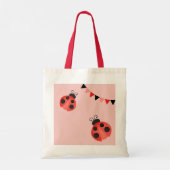 Personalisierter kleiner Lady Ladybug-Tragebeutel Tragetasche (Rückseite)