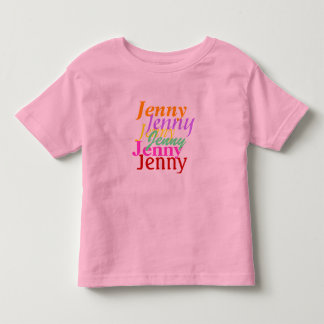 Personalisierter Kleinkind-T - Shirt