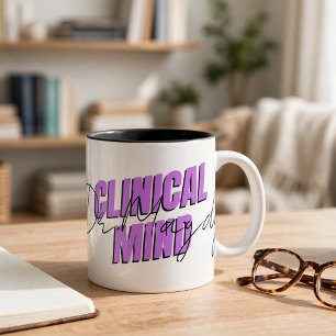 Personalisierter Klinischer Verstand Arzt Becher Zweifarbige Tasse