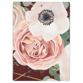 Personalisierter Klipp-Brett-geometrischer Klemmbrett (Rückseite)