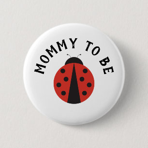 Personalisierter Knopf für die Babydusche von Lady Button