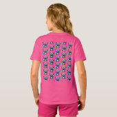 Personalisierter Koala-Bär und Regenbogen T-Shirt (Schwarz voll)