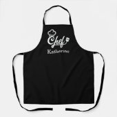 Personalisierter Koch Custom Name Kochen Schürze (Vorderseite)