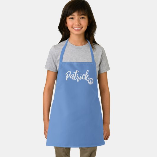 Personalisierter Koch, jeder Name Kind Baker Blue  Schürze (Insitu)