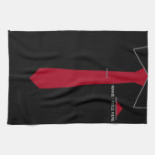 Personalisierter Koch Küchentuch (Horizontal)