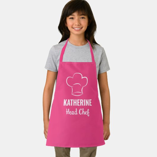 Personalisierter Koch Name Backen Cooking Custom Schürze (Insitu)