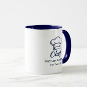 Personalisierter Kochbecher – Individueller Name K Tasse (VorderseiteRechts)