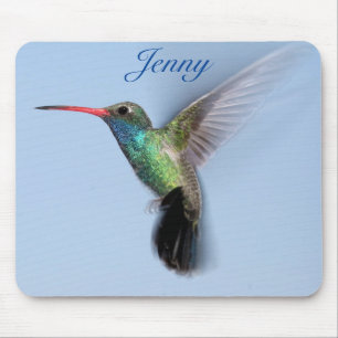 Personalisierter Kolibri  Mousepad