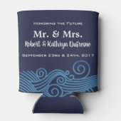 Personalisierter kombinierter Bachelor/Bachelorett Dosenkühler (Rückseite)