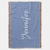 Personalisierter Komfortwurf Decke (Vorderseite Vertikal)