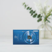 Personalisierter kompakter Digital-Kamera-Fotograf Visitenkarte (Stehend Vorderseite)