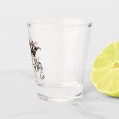 Personalisierter königlicher Erlass Schnapsglas (Rechts)