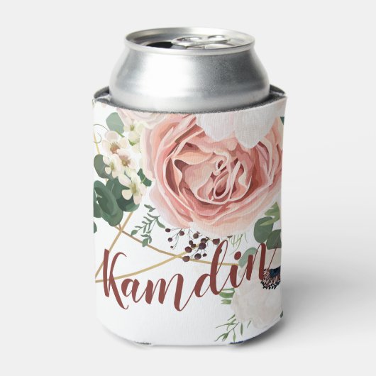 Personalisierter Koozie Can Holder Geometric Garde Dosenkühler (Kanne Vorderseite)