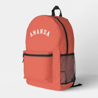 Personalisierter Korallen-Kinder-Rucksack für den Bedruckter Rucksack