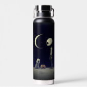 Personalisierter kosmischer Night Sky Trinkflasche (Rückseite)