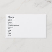 Personalisierter Kranhaken mit gelb und schwarz Visitenkarte (Rückseite)