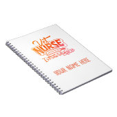 Personalisierter Krankenpflegeplaner Notizblock (Rechte Seite)