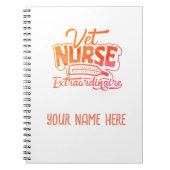 Personalisierter Krankenpflegeplaner Notizblock (Vorderseite)