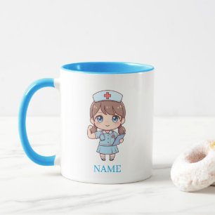 Personalisierter Krankenpfleger-Becher mit Namen – Tasse