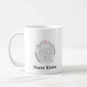 Personalisierter Krankenpfleger-Geschenk-Emblem-Be Kaffeetasse