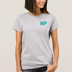 Personalisierter Krankenpfleger mit dem Namen NP G T-Shirt