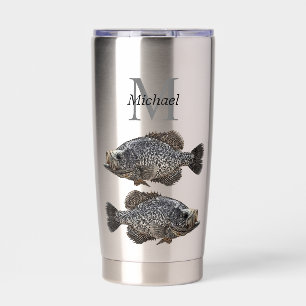 Personalisierter Kraupenfisch Einbandfisch Thermobecher