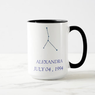 Personalisierter Krebs-Konstellationsbecher - Benu Tasse