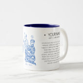 Personalisierter Krebs Zodiac 11 oz Zweifarbige Tasse (VorderseiteRechts)