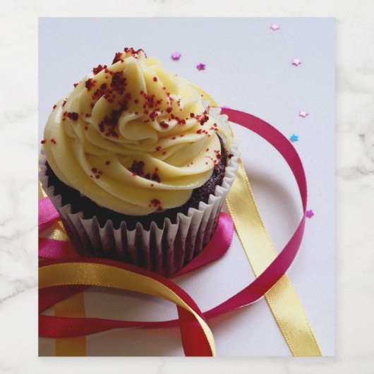 Personalisierter Kuchen Weinetikett (Einzelnes Label)