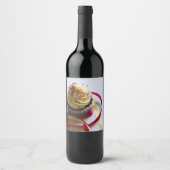 Personalisierter Kuchen Weinetikett (Vorderseite)