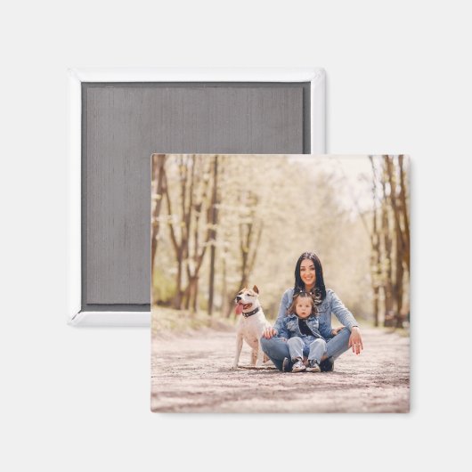 Personalisierter Kühlschrankmagnet mit individuell (Vorderseite/Rückseite)