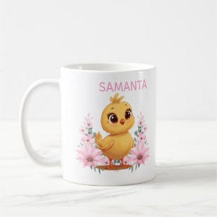 Personalisierter Küken-Becher Kaffeetasse