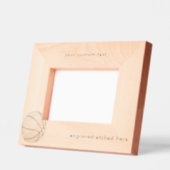 Personalisierter, kundenspezifisch eingegrabener B Geätzte Rahmen (Links)