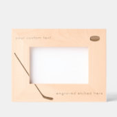 Personalisierter, kundenspezifisch eingeprägter Ei Geätzte Rahmen (Vorderseite)