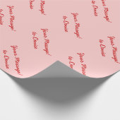 Personalisierter kundenspezifischer geschenkpapier (Ecke)