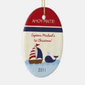 Personalisierter kundenspezifischer keramik ornament (Rechts)