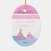 Personalisierter kundenspezifischer keramik ornament (Vorne)