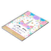 Personalisierter kundenspezifischer notizblock (Linke Seite)