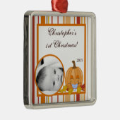 Personalisierter kundenspezifischer ornament aus metall (Rechts)