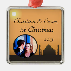 Personalisierter kundenspezifischer ornament aus metall