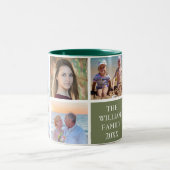 Personalisierter kundenspezifischer zweifarbige tasse (Mittel)