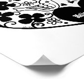 Personalisierter Kunstdruck Custom Wedding Geschen Poster (Ecke)