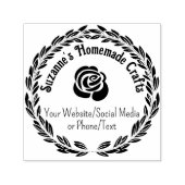 Personalisierter Kunsthandwerker Permastempel (Design)