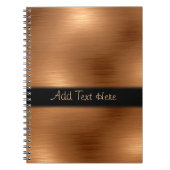 Personalisierter Kupferstich Notizblock (Vorderseite)