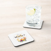 Personalisierter Kürbis Getränkeuntersetzer (Rechte Seite)