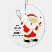 personalisierter Kürbisspieler sammelbar Keramik Ornament (Links)