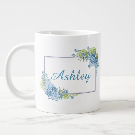 Personalisierter Kursname Jumbo-Tasse (Links)